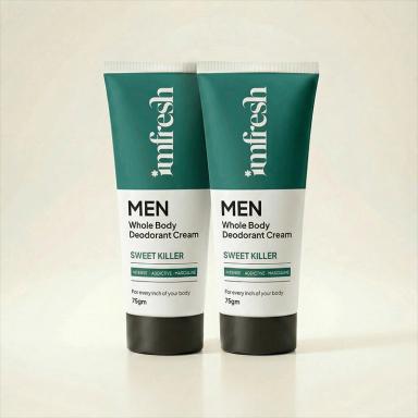 imfresh Men (Sweet Killer) Deodorant Cream | Pack of 2