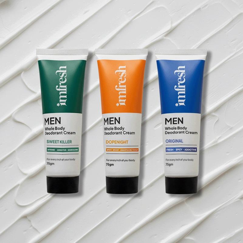 imfresh Men Cream (Original + Dopenight + Sweet Killer) | Pack of 3
