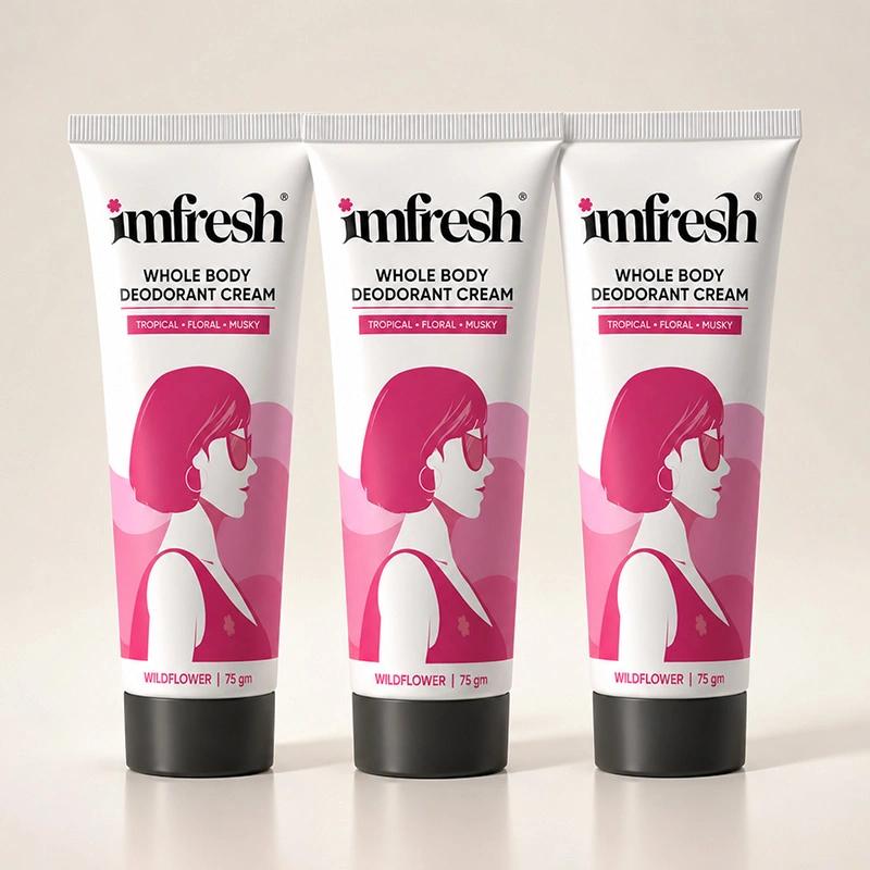 imfresh Wildflower Cream  | Pack of 3